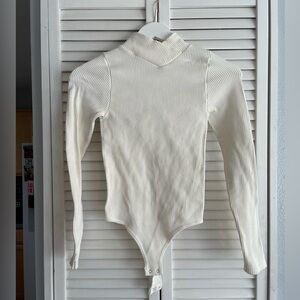 Free People x Intimately | Ivory Turtleneck Bodysuit